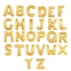 image 1 of Oaktree Megaloon 40 Inch Gold Letter Balloons - Gold - D