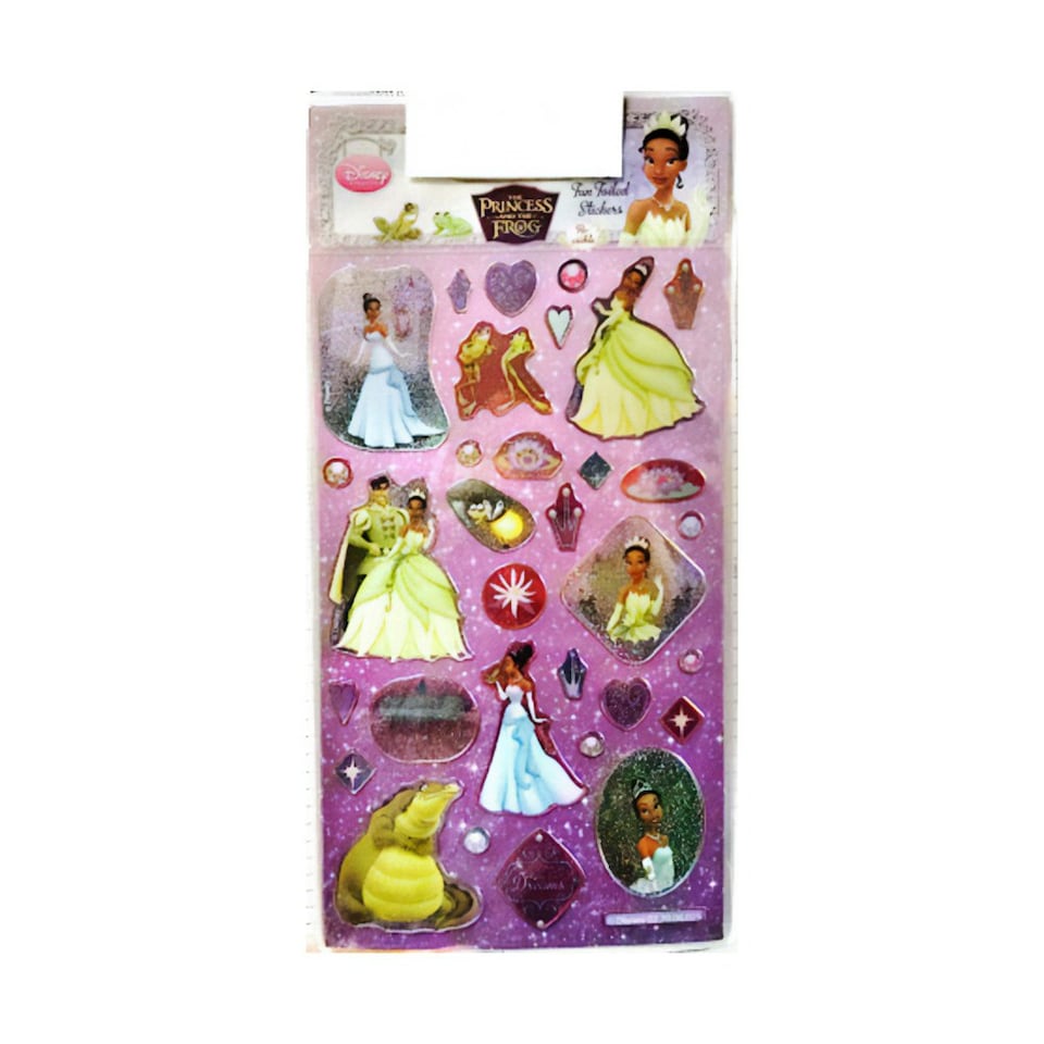 Disney Princess Foil Characters Stickers - Multicoloured - One Size