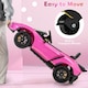 image 4 of COSTWAY Kids Lamborghini Licensed 12V Ride on Car Pink