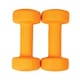 image 2 of Fitness Mad Dumbell Set (Pack Of 2) - Orange - 3kg