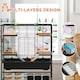 image 4 of PawHut Large Hamster Cage, Rat Cage w/ Wheels, Tubes, Storage Shelf, Ramps