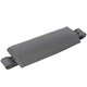image 8 of Outsunny Folding Outdoor Reclining Sun Lounger Chair Aluminium Frame Dark Grey