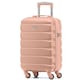 image 1 of Flight Knight Cabin Suitcase 55x35x20cm, Lightweight Carry On Bag - Over 100 Airlines- Ryanair, EasyJet, British Airways - Hand Luggage, ABS Hard Shell TSA Lock Pink | Rose | Cabin Bag