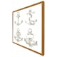 image 5 of Drawn anchors (Picture Frame) White | XL