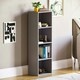 image 2 of Vida Designs Oxford 4 Tier Cube Bookcase Display Storage, Grey