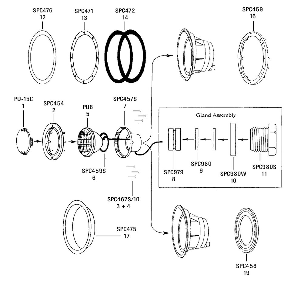 Certikin Spacer Ring For Shutter Installation (SPC459S)