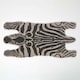 image 1 of Homescapes Zebra Shaped Coir Animal Print Non-Slip Doormat