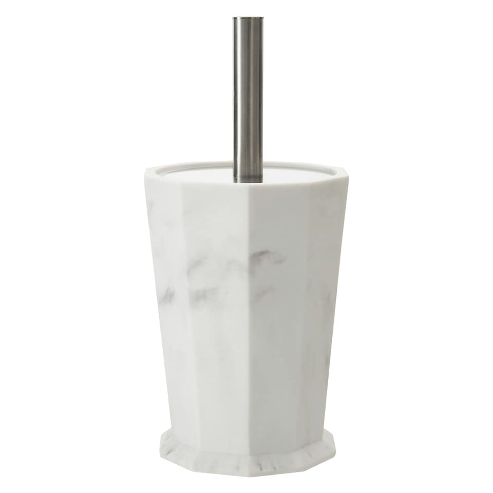 image 1 of Riviera Toilet Brush With Holder | Grey