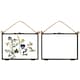 image 1 of Nicola Spring Hanging Metal Photo Frames - 7" x 5" - Black - Pack of 2 - Hanging Picture Frame Display Frame Poster Frame Picture Display | Black | S