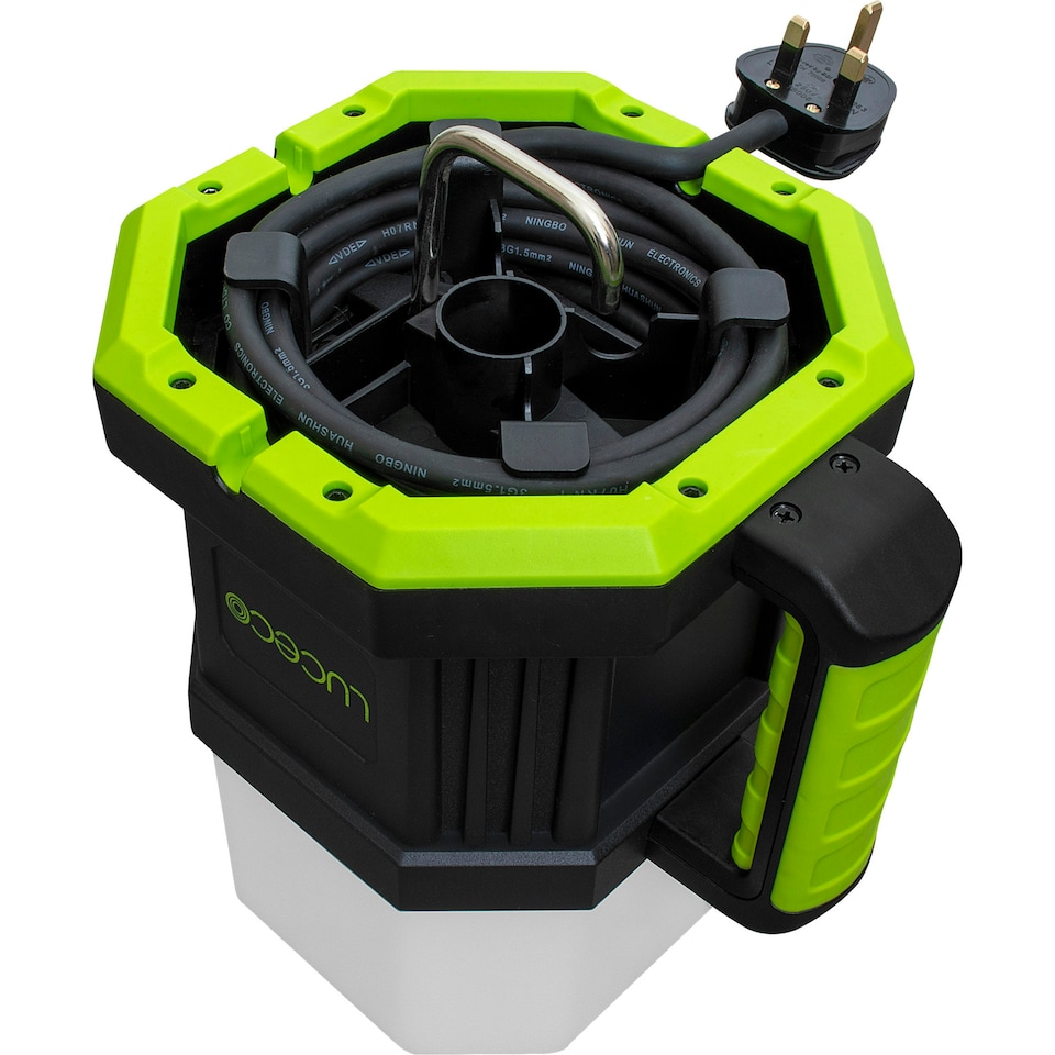 image 1 of Luceco Herculous Open Area Worklight 7150lm with UK Plug and Socket