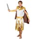image 1 of Mens Mighty Gladiator Costume | Gold | gold | S | 1