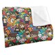 image 3 of Harry Potter Chibi Group Blanket - Multicoloured - One Size