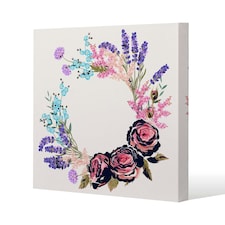 Beautiful Reath (Canvas Print) 101 x 101 x 4cm