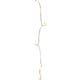 image 1 of 20m Multi Function Battery Operated Vintage Gold LED Fairy Lights Christmas Decorations with Timer