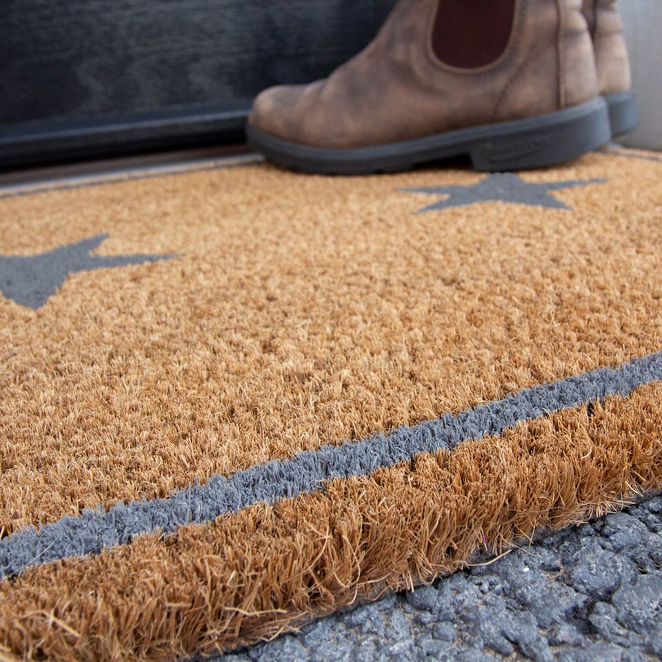 image 1 of KUKOON 3 Star Coir Doormat 45cm x 75cm