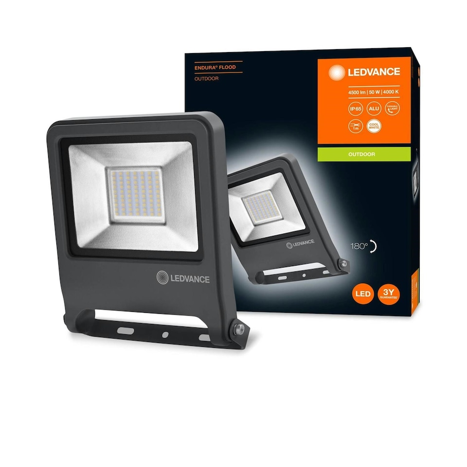 image 1 of Ledvance Endura Flood Light 50W 4000K Dg