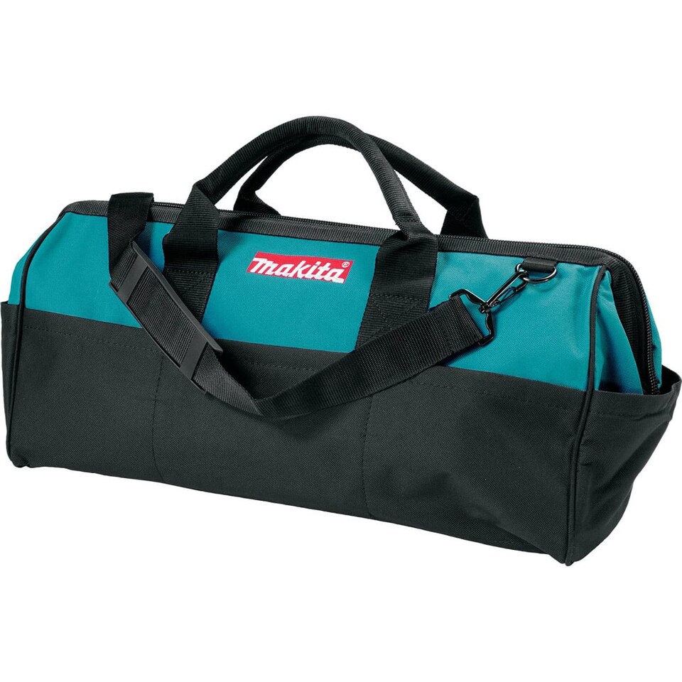 image 1 of Makita 831303 9 Black Blue Contractors Tool Bag 19in