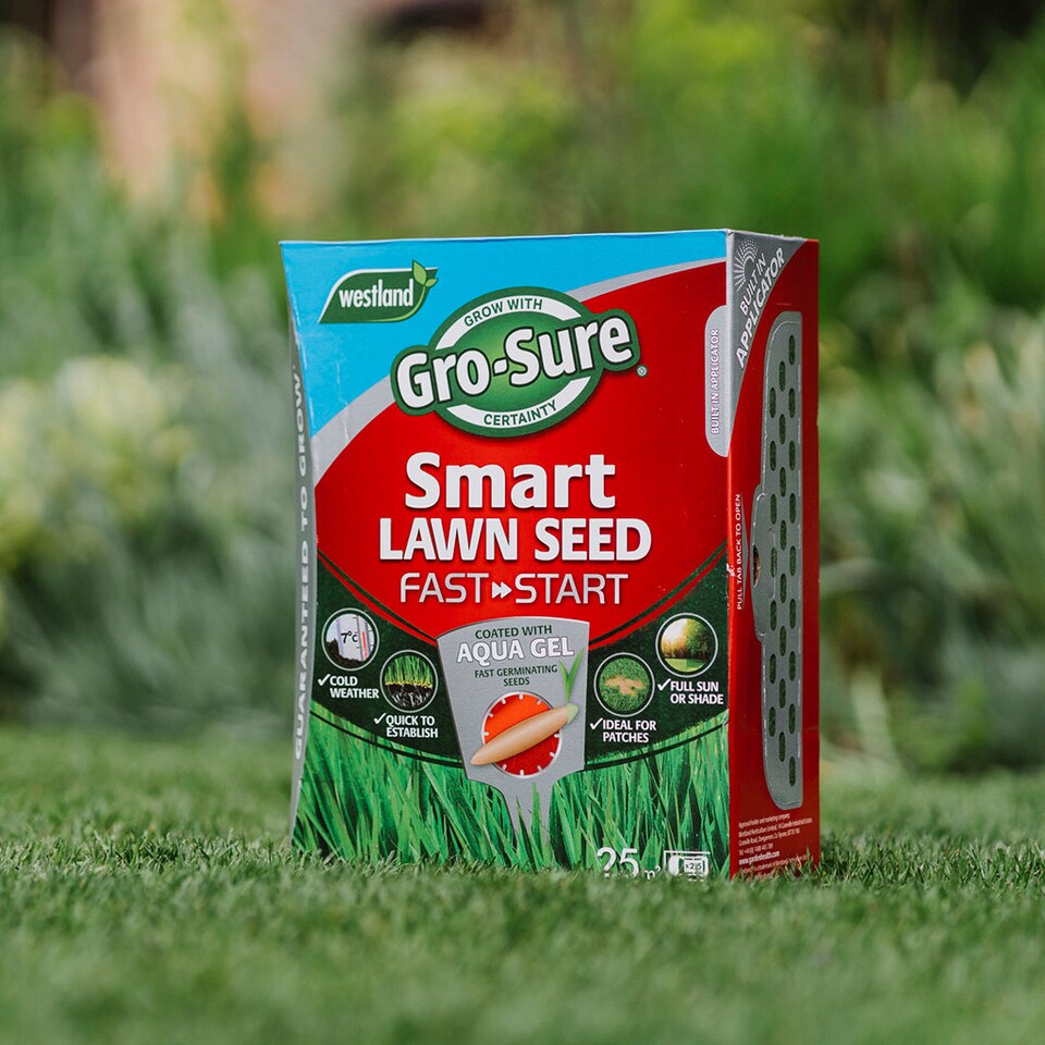 image 1 of GroSure Smart Lawn Seed Fast Start  Aqua Gel Coated, Germinates 40sqm