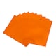 image 1 of Pack of 25 Orange Coloured 35x25cm Non-Woven Patch Handle Bags | Orange