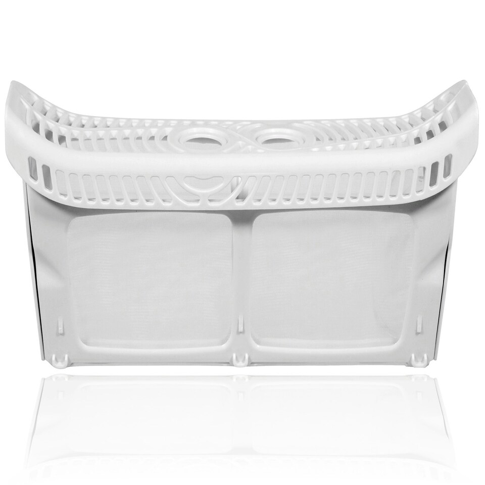image 1 of SPARES2GO Filter for Hotpoint Indesit Ariston Whirlpool Tumble Dryer Fluff Cage Lint Screen