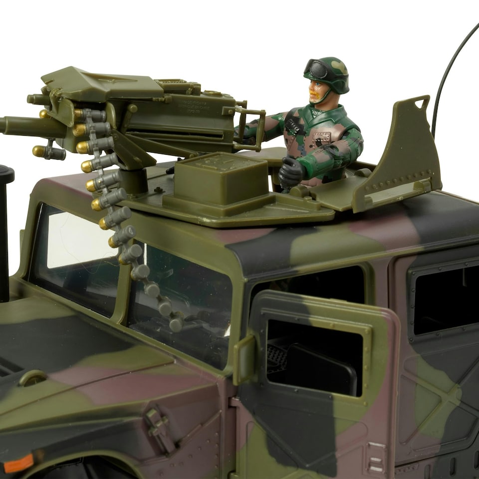 image 1 of Humvee Assault vehicle and Figures - World Peacekeepers - 72463