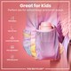 image 2 of Leak Proof Kids Water Bottle, BPA Free, 350ml (12oz) | Pink | Rose Quartz | One Size