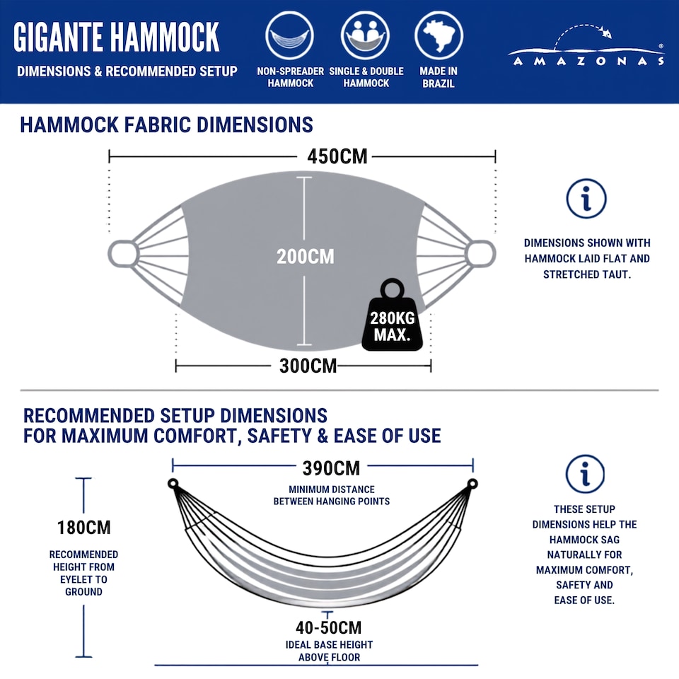 image 1 of Gigante Lava XXL Traditional Hammock
