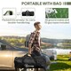 image 7 of Outsunny 4-6 Man Camping Tent with 2 Bedroom and Living Area, Green, White Green | Green and White