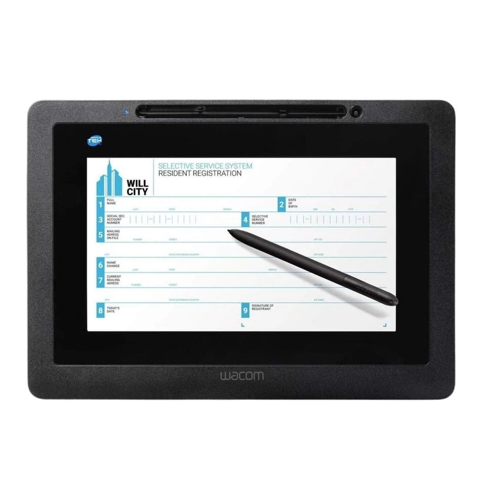 image 1 of Wacom DTU-1031AX 10.1-inch Interactive Pen Display Signature Tablet