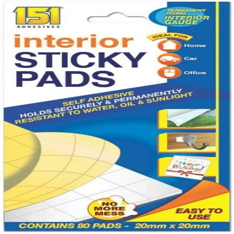 image 1 of Pack of 80 Interior Sticky Pads