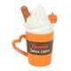 image 1 of Pumpkin Spice Latte Shaped Lidded Mug Orange
