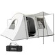 image 9 of Outsunny 3-4 Man Tunnel Tent with Sewn in Floor, 3000mm Waterproof 