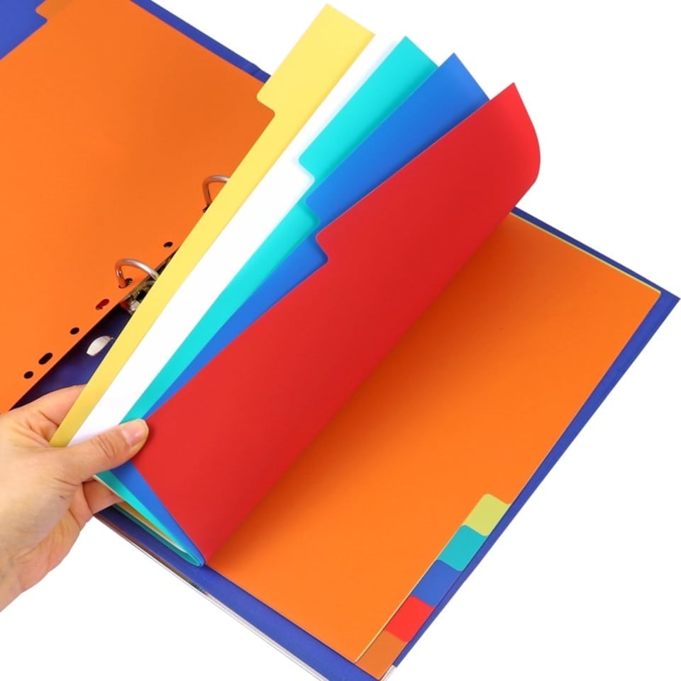 image 1 of A4 12 Part Plastic Index Divider