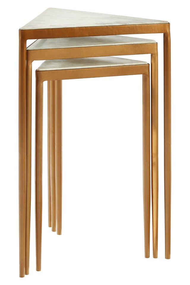 image 1 of Shalimar Nest Of 3 Tripod Tables