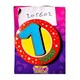image 2 of Expression Factory 7 Today Giant Badge - Red/Blue/Yellow - One Size