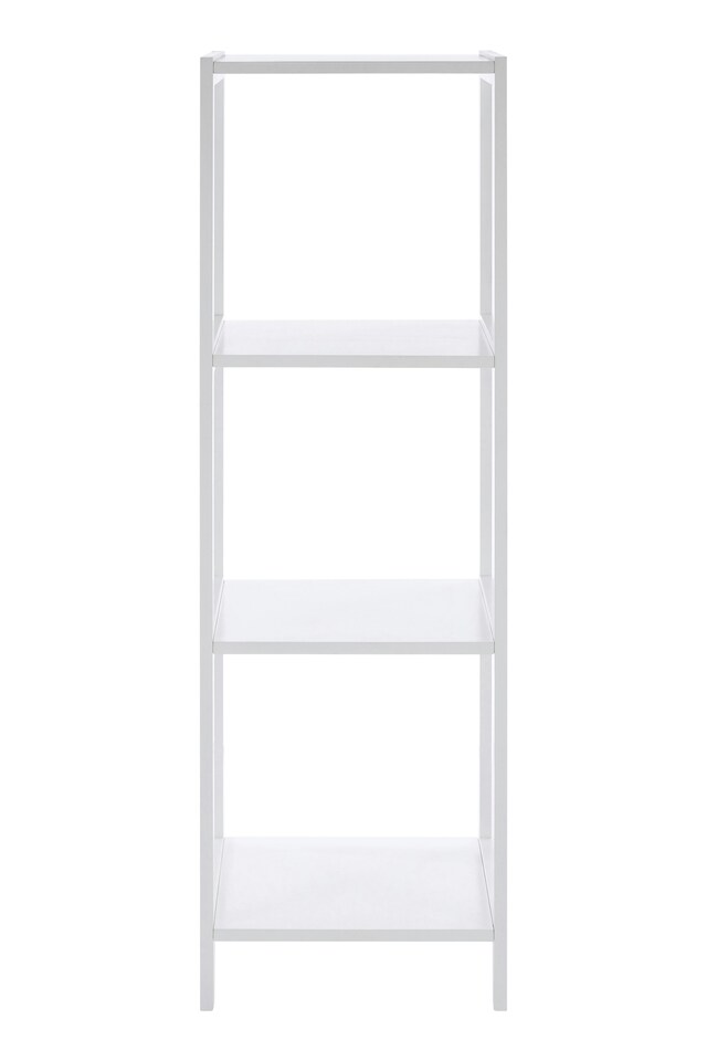 image 1 of Orsina Contemporary Design 4 Tier Rustic Bathroom Shelf, Versatile Unit For Living Room, Durable Standing Unit