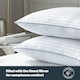 image 5 of Silentnight Luxury Hotel Collection Piped Bed Pillows, Hypoallergenic, Soft Medium Support, 4 Pack