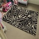 image 4 of Gold Zebra Print (Rug) | Gold | M