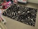 image 4 of Gold Zebra Print (Rug) | Gold | M