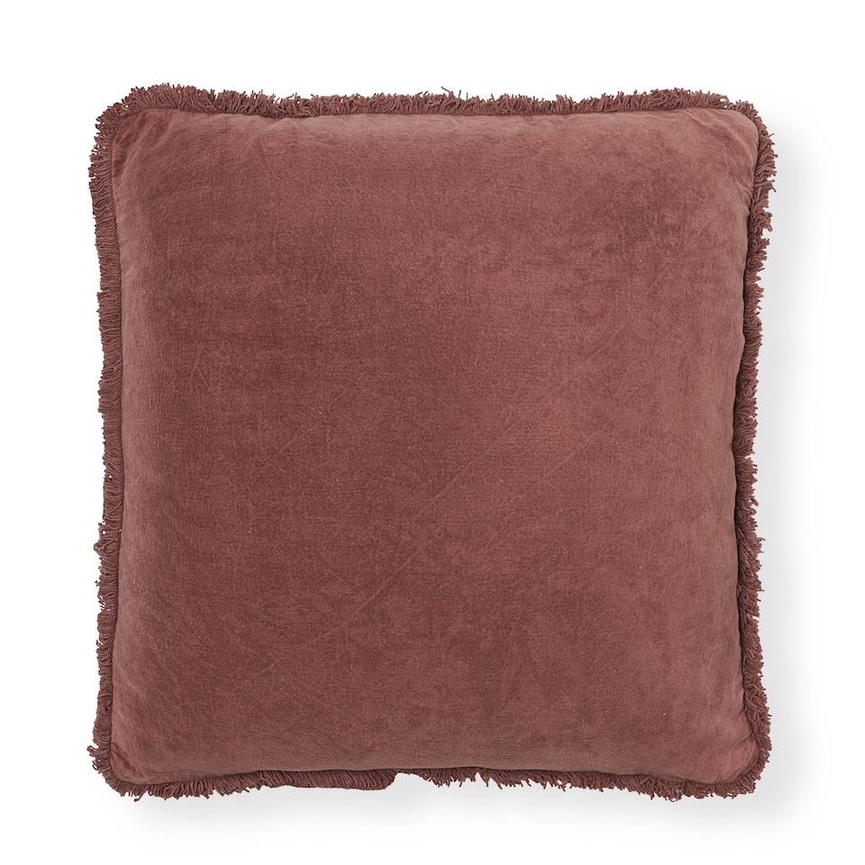 image 1 of BHS Camille Cushion | Red | Rose | One Size | 1
