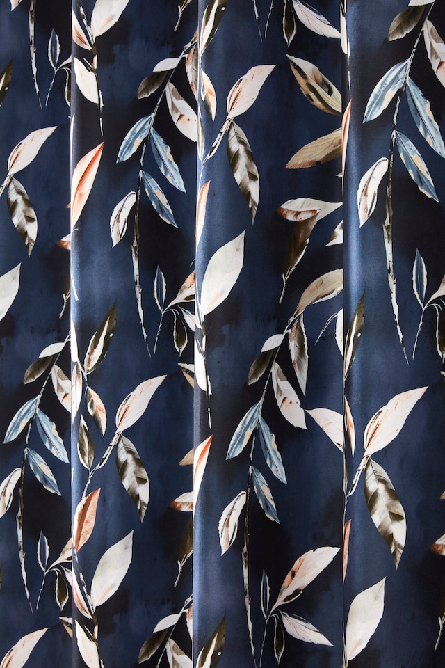 image 1 of Sundour Madrid Curtains Navy Blue | Blue | Blue