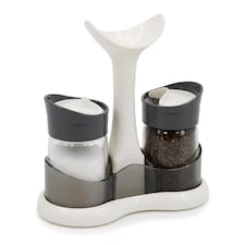 GEEZY Cruet Pots White Salt And Pepper Shaker Set