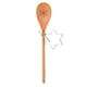 image 3 of Something Different Snowflake Wooden Spoon Set - Brown - One Size
