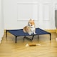image 2 of PawHut Elevated Pet Bed with Metal Frame and Oxford Fabric with Dogs and Cats L