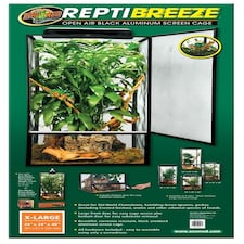 Zoo Med ReptiBreeze Open Air Screen Cage White