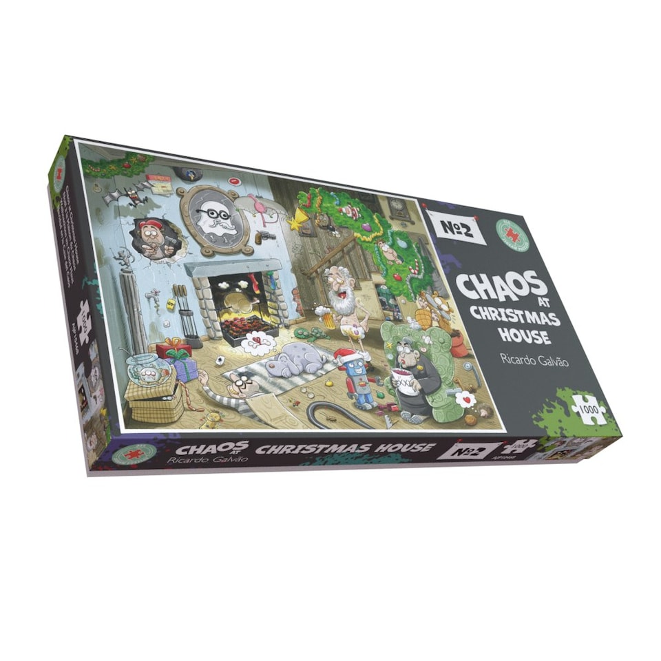 image 1 of Christmas at Chaos House - No.2 1000 Piece Jigsaw Puzzle