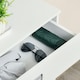 image 8 of HOMCOM Tipping Shoe Cabinet Hall Organizer with Flip Drawers for Entry 16 Pairs