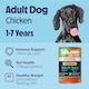 image 2 of Tails.com Inner Vitality Wet Dog Food Can Adult Chicken 6 x 400g