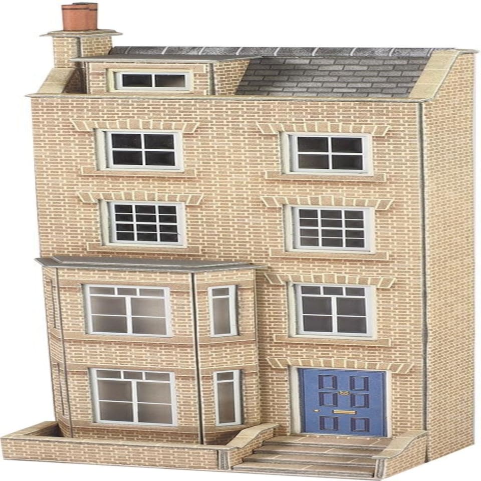 image 1 of Metcalfe Low Relief Georgian Town House Card Kit