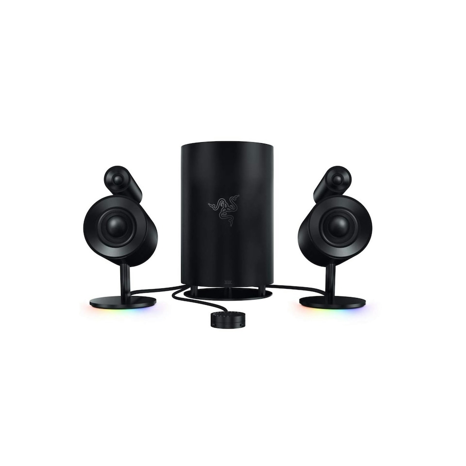 image 1 of Razer Nommo Pro 2.1 Gaming Speakers THX Chroma RGB Control Pod Bluetooth 3.5mm